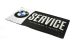 BMW F 650, CS, GS, ST, Dakar (1994-2007) Plaque métallique BMW - Service