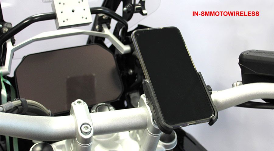 BMW G650Xchallenge, G650Xmoto, G650Xcountry Support pour smartphone avec port de charge