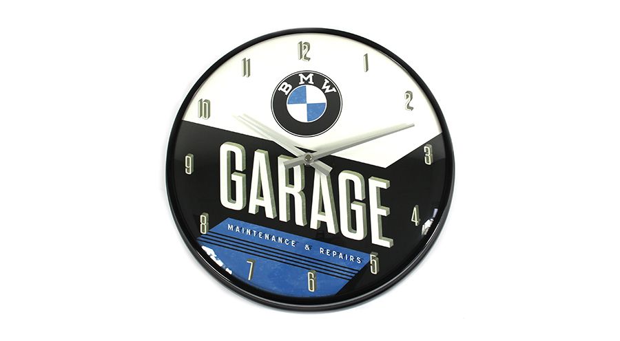 BMW modèle âgées depuis 1969 Horloge murale BMW - Garage