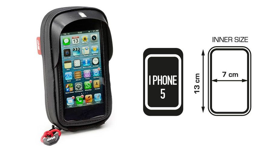 BMW F 650, CS, GS, ST, Dakar (1994-2007) Sac pour GPS iPhone4, 4S, iPhone5 et 5S