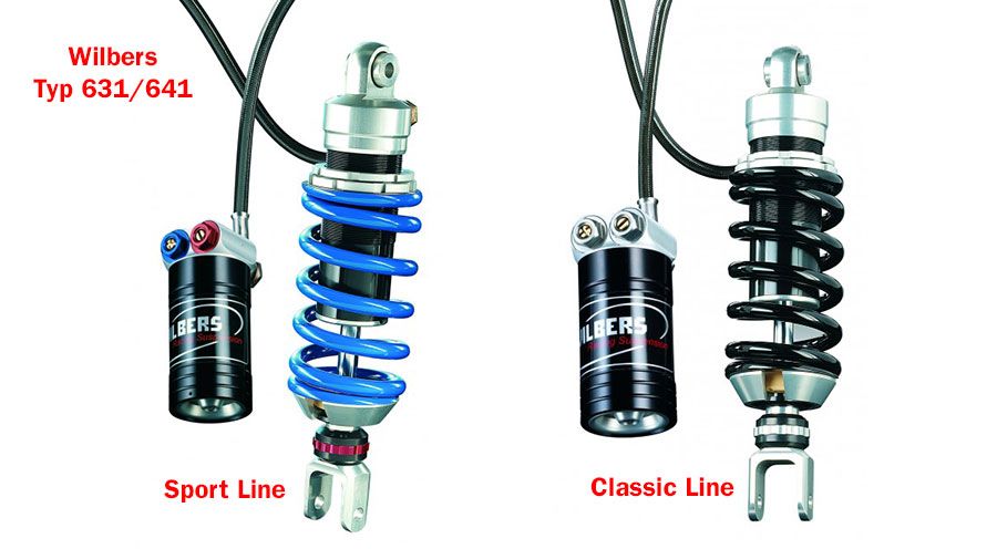 BMW F650GS (08-12), F700GS & F800GS (08-18) Wilbers Suspension type 641 F650GS