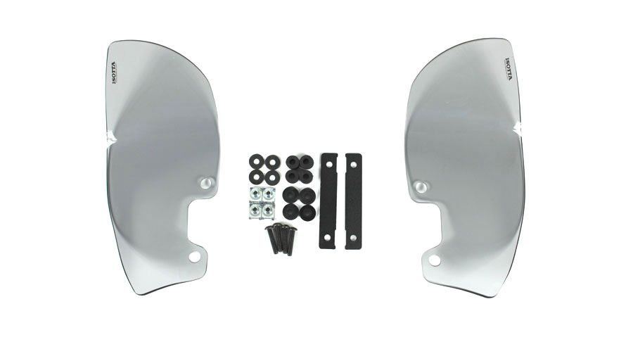 PAIRE DE DEFLECTEURS TRANSPARENTS BMW R 1200 GS STANDARD ADVENTURE 2004-2013