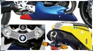 BMW R1200S & HP2 Sport Fibre de carbone, PRV