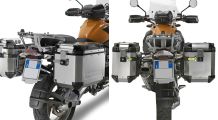  BMW R1200GS (04-12), R1200GS Adv (05-13) & HP2 Montage Sacs latéraux Trekker Outback