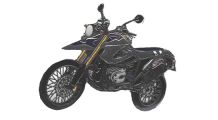  BMW R1200GS (04-12), R1200GS Adv (05-13) & HP2 Épinglette HP2 Enduro