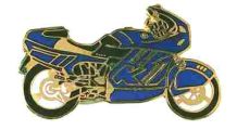  BMW modèle âgées depuis 1969 Épinglette K1 (bleu)