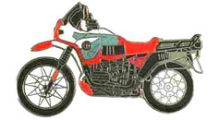  BMW R 100 Épinglette R 100 GS PD (rouge)