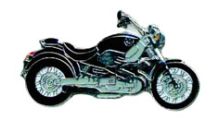  BMW R850C, R1200C Épinglette R 1200 C (noir)