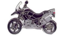 BMW R1200GS (04-12), R1200GS Adv (05-13) & HP2 Épinglette R 1200 GS 2008 (noir)