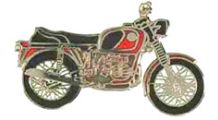  BMW R 80 Model Épinglette R 75/5 (rouge)