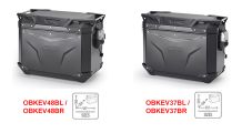  BMW F650GS (08-12), F700GS & F800GS (08-18) Valises GIVI Trekker Outback EVO Smart noir