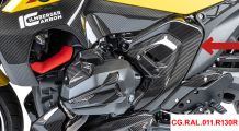  BMW R1300R Protection en carbone pour cadre