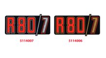  BMW R 80 Model Autocollant R80/7