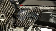 BMW S 1000 XR (2015-2019) Protège Talon en Fibre de Carbone - gauche