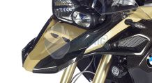  BMW F650GS (08-12), F700GS & F800GS (08-18) Élargisseur de Bec en Carbone, côté gauche