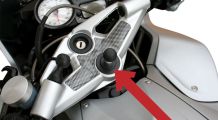  BMW K1200S Support GPS couronne de la fourche supérieure