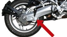  BMW R1200S & HP2 Sport Couvercle pour axe de pivot