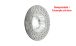 BMW R 100 Disque de frein, 2-2 perforation, forme creuse