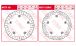 BMW R nine T Disques de frein avant Rivet Pack