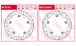 BMW R1200RT (2005-2013) Disques de frein avant Rivet Pack