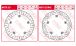 BMW S1000RR (2009-2018) Disques de frein avant Rivet Pack