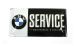 BMW R850GS, R1100GS, R1150GS & Adventure Plaque métallique BMW - Service