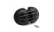 BMW R 80 Model Couvre-culasse, noir avec nervures polies, 4 nervures