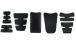 BMW K1300R Protection Réservoir en Fibre de Carbone