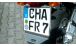 BMW F650GS (08-12), F700GS & F800GS (08-18) Déflecteur pour plaque d'immatriculation