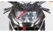 BMW K1300S Protège tête de fourche avant sur le phare Carbone