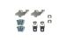 BMW R1200R (2005-2014) Réhausseurs de guidon avec déplacement
