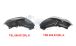 BMW R 1200 R, LC (2015-2018) Couvercle Latéral du Réservoir en Carbone