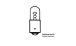 BMW R850C, R1200C Ampoule Feu de Position 12V 4W