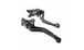 BMW R1200GS (04-12), R1200GS Adv (05-13) & HP2 Leviers de frein et d'embrayage ajustables Midi