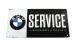 BMW R850GS, R1100GS, R1150GS & Adventure Plaque métallique BMW - Service