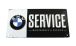 BMW G 650 GS Plaque métallique BMW - Service
