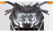 BMW K1300S Tête de Fourche Avant Carbone