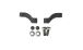 BMW R1200GS (04-12), R1200GS Adv (05-13) & HP2 Extensions de Rétroviseurs