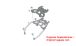 BMW F750GS, F850GS & F850GS Adventure Montage de la valise-Aluminium