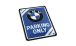 BMW R nine T Plaque métallique BMW - Parking Only