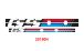 BMW R 1250 GS & R 1250 GS Adventure Autocollants de jante