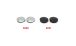 BMW R1200GS (04-12), R1200GS Adv (05-13) & HP2 Couvercle tête de fourche