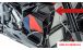 BMW S 1000 XR (2020- ) Caches carbone sur le carénage du refroidisseur d'eau avec trous d'ailettes
