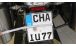 BMW R1200RT (2005-2013) Équerre réglable en acier inoxydable pour plaque d'immatriculation