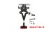 BMW S1000RR (2009-2018) Support de plaque d'immatriculation