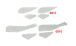 BMW R1200GS (04-12), R1200GS Adv (05-13) & HP2 Calandre réservoir en acier inoxydable