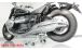 BMW R 18 Support de montage pour l'arrière