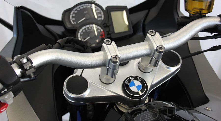 BMW F800S, F800ST & F800GT Élévateur de la hauteur du guidon 20 mm