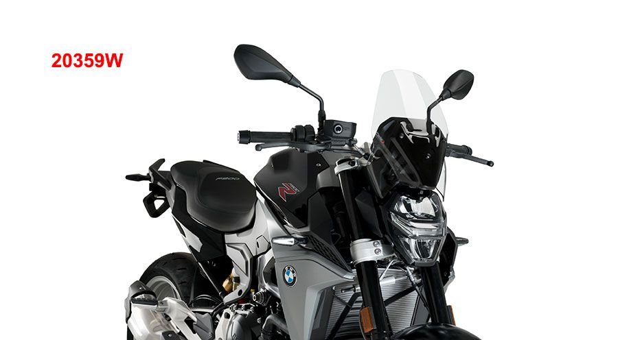 BMW F900R Pare-brise Sport pour le montage d'origine
