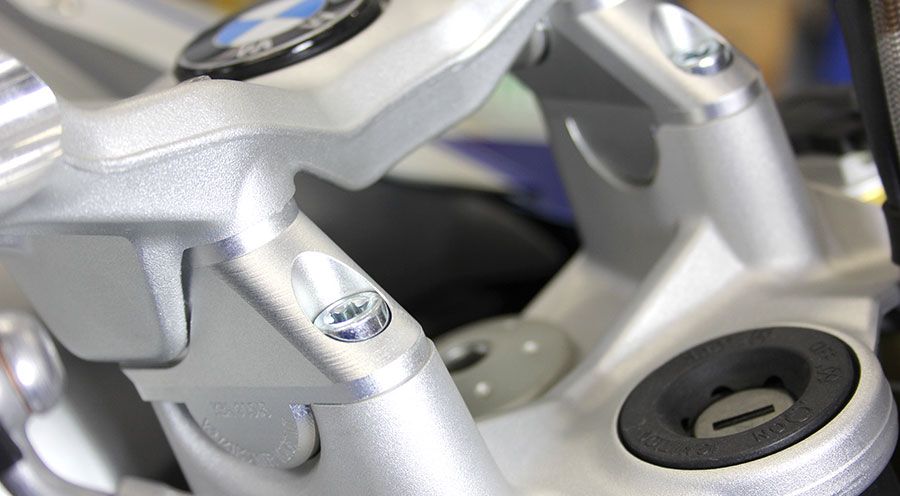 BMW R 1200 RS, LC (2015-) Réhausseurs de guidon avec déplacement
